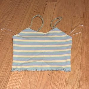 cropped tank top